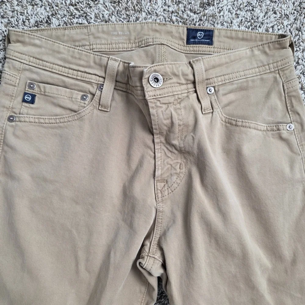 AG Adriano Goldschmied Pants Mens‎ 30 x 34 Tellis Modern Slim Lightweight Chino